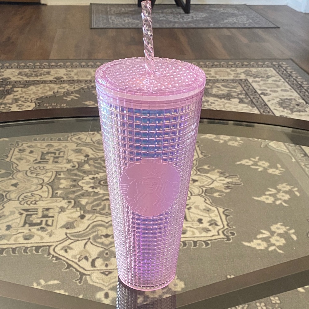Starbucks Iridescent Pink Studded Tumbler